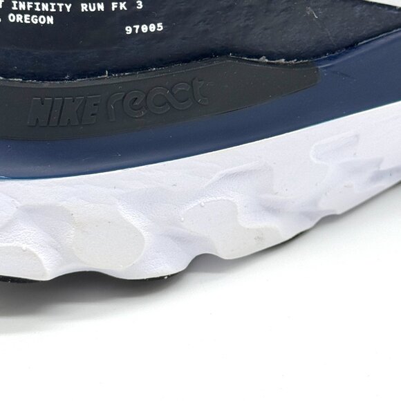 Nike Mens React Infinity Run FK 3 Blue Shoes 6.5 Running DZ3014-401 - Picture 6 of 11